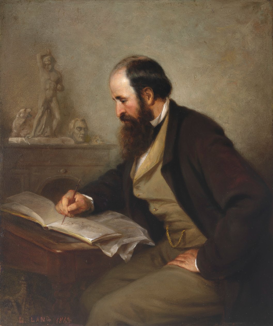 Henry Kirke Brown, 1863 von Louis Lang