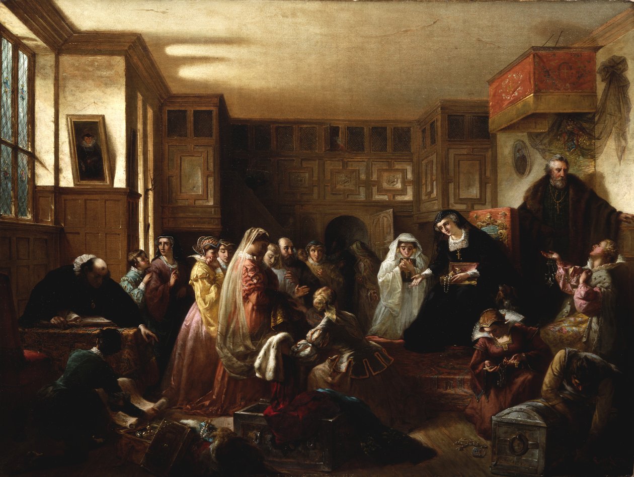 Maria Stuart teilt ihre Juwelen von Louis Lang