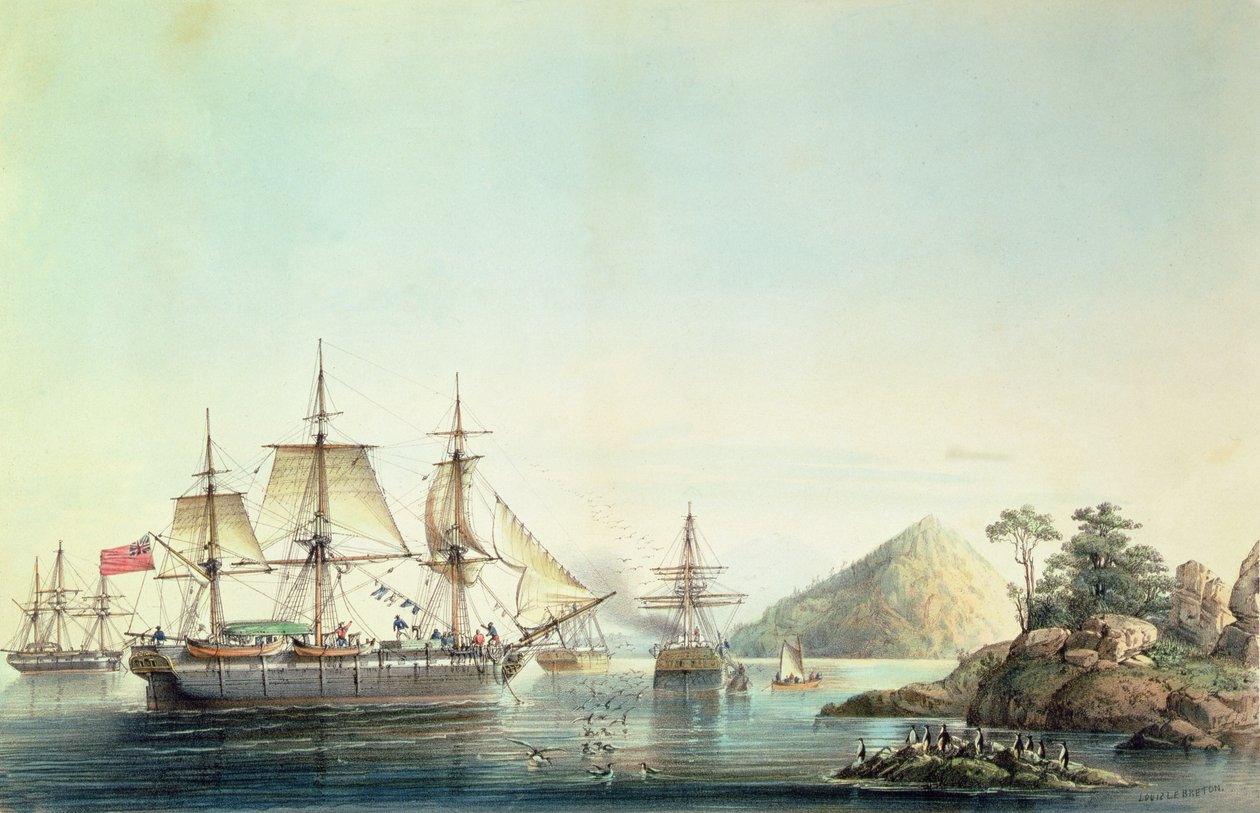 Canot Esquimau von Louis Lebreton