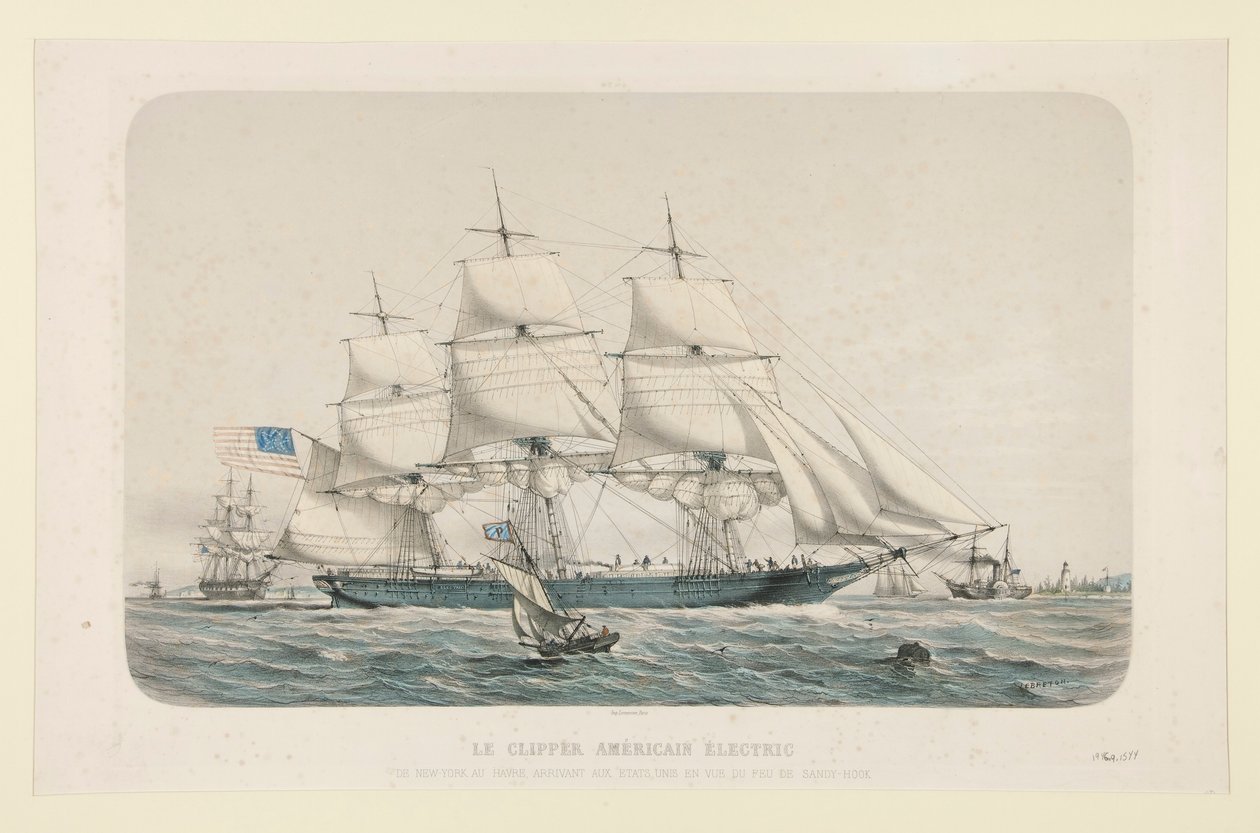 Der amerikanische Clipper Electric von Louis Le Breton