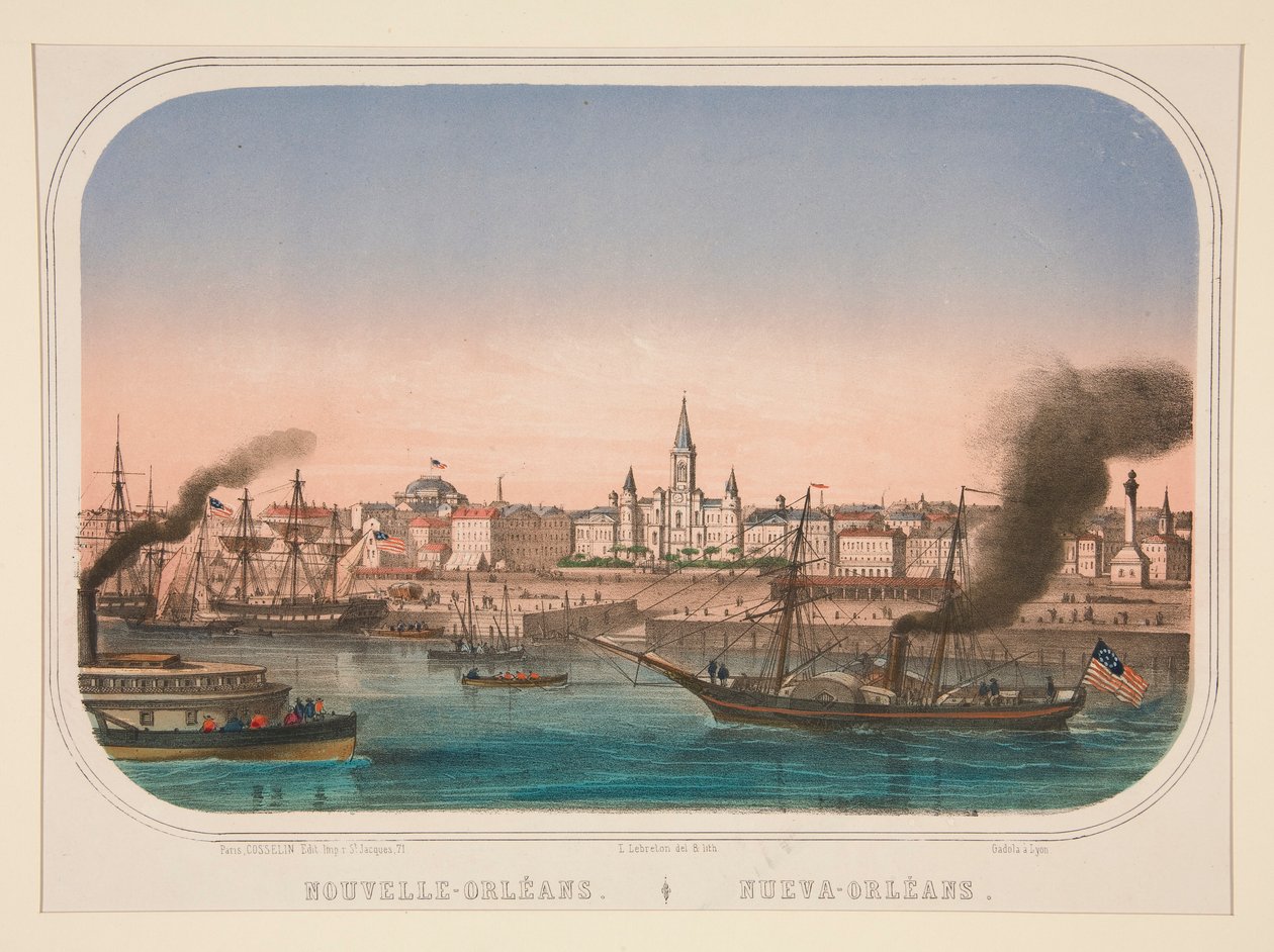 Neu-Orleans von Louis Le Breton