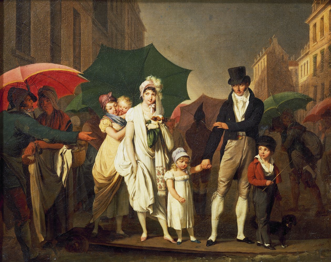 Regenschauer von Louis Leopold Boilly
