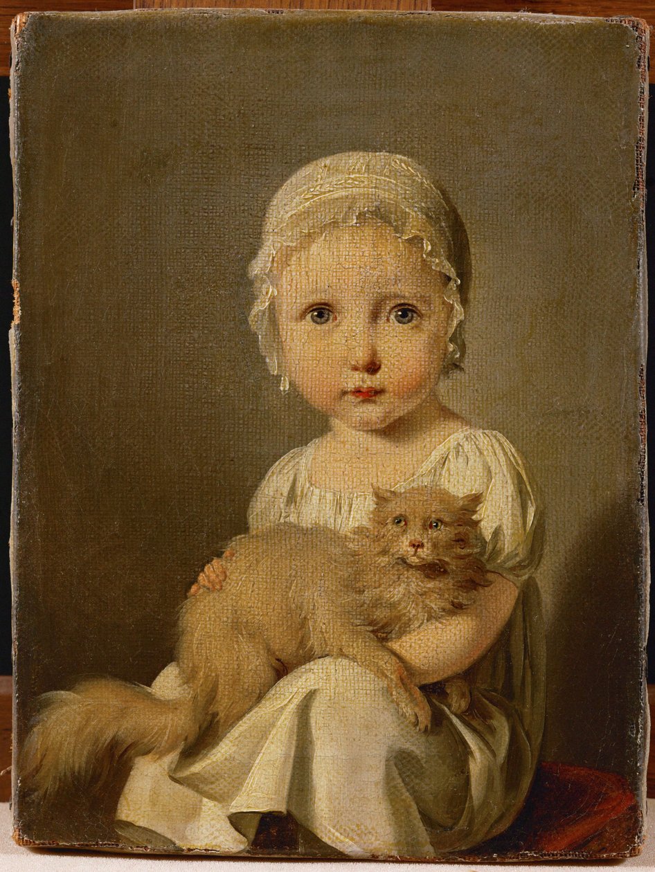 Gabrielle Arnault, Kind - Gabrielle Arnault von Louis Leopold Boilly
