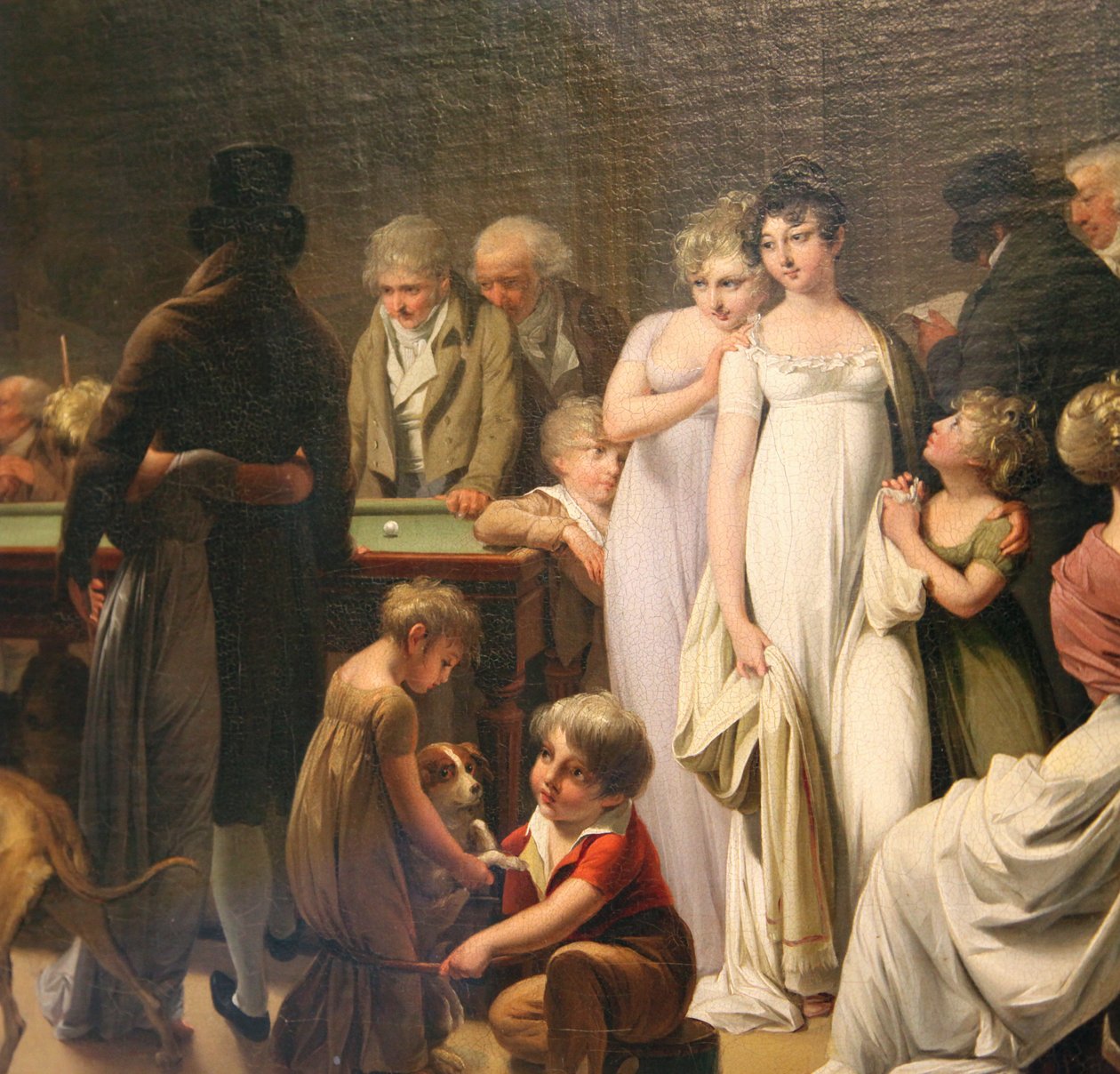 Billardspiel, 1807 von Louis Leopold Boilly