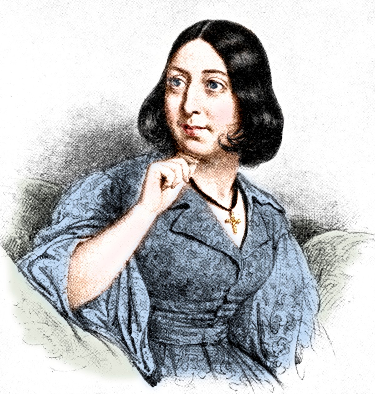 George Sand von Louis Leopold Boilly