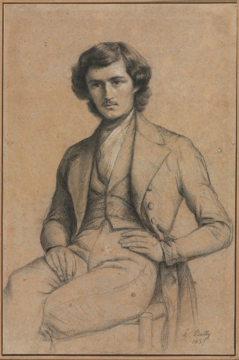 Porträt eines jungen Mannes von Louis Leopold Boilly