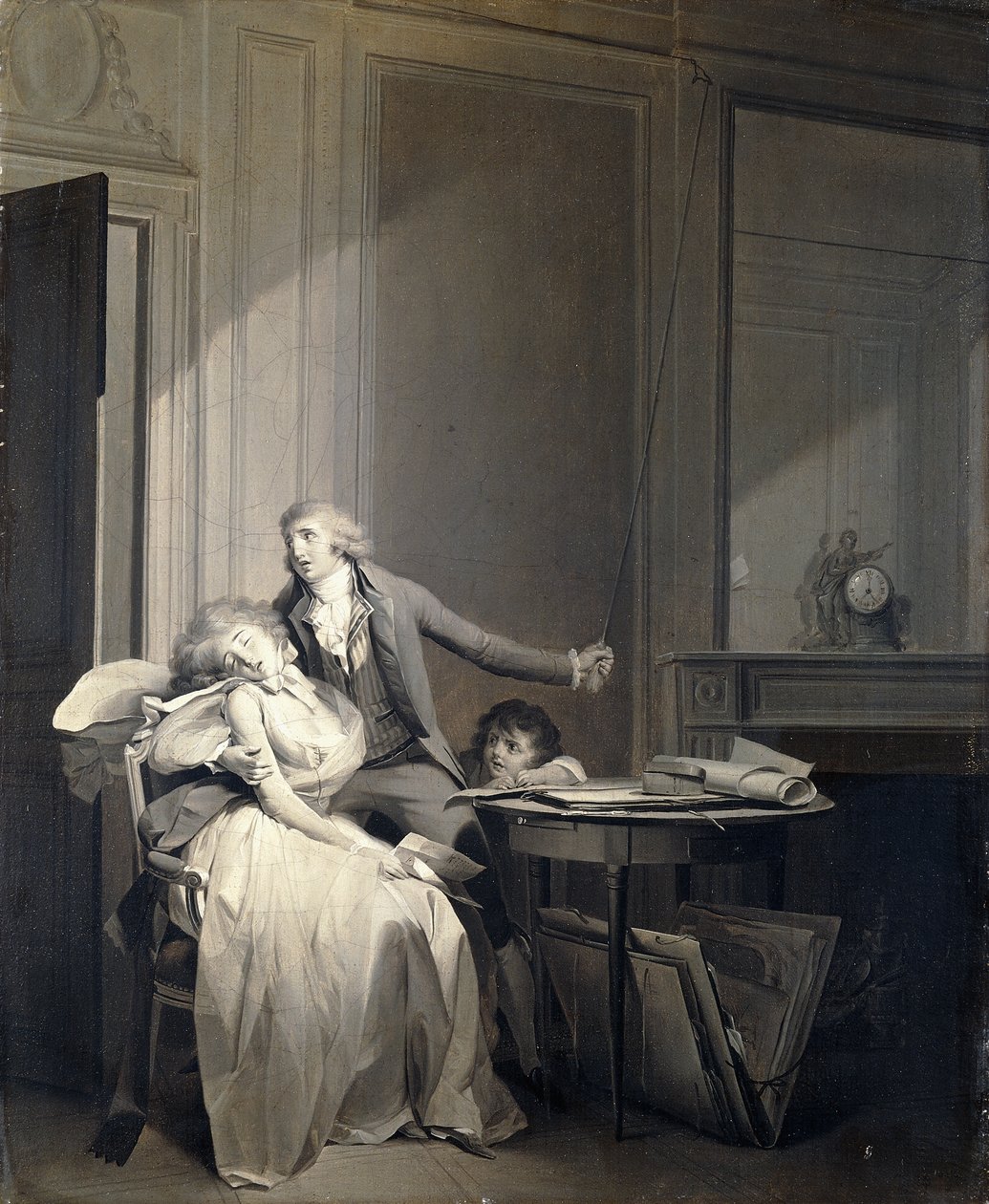 Der Brief oder Die Ohnmacht von Louis Leopold Boilly