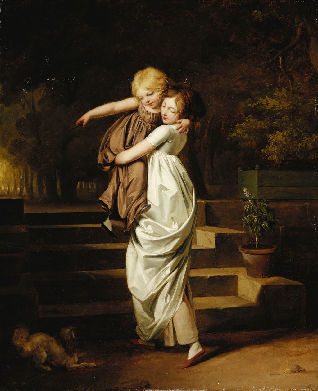 Zwei Schwestern; Les Deux Soeurs von Louis Leopold Boilly