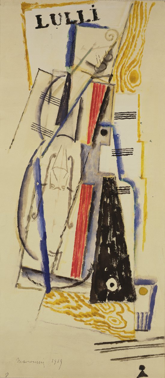 Abstrakt Lulli, 1919 von Louis Marcoussis