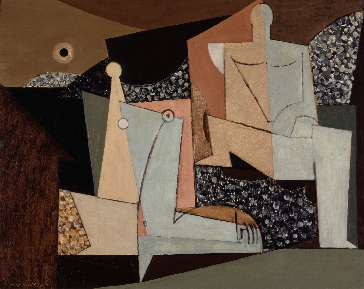 Figuren am Strand von Louis Marcoussis