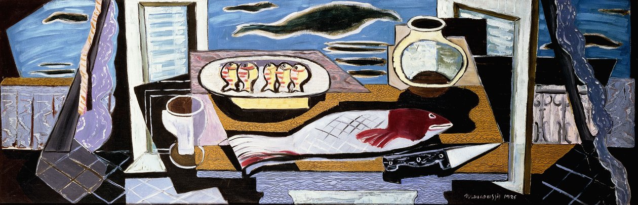 Stillleben, 1925 von Louis Marcoussis