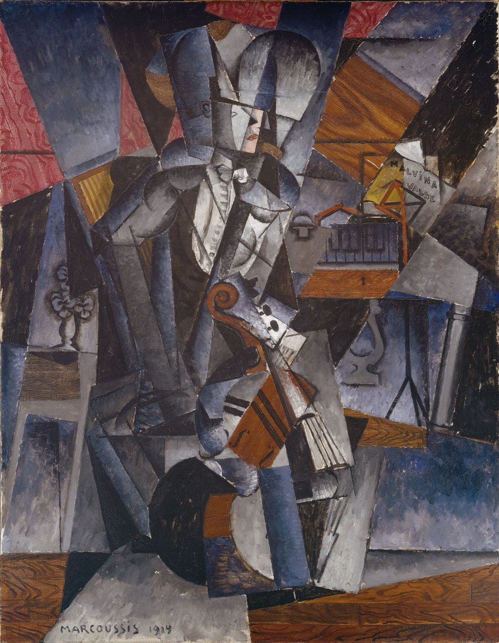 Der Musiker, 1914 von Louis Marcoussis