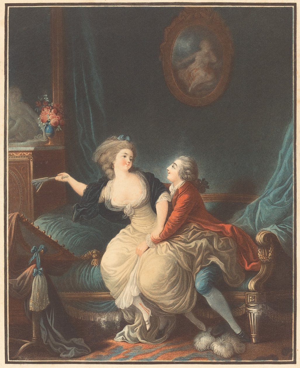 Der zerbrochene Fächer von Louis Marin Bonnet