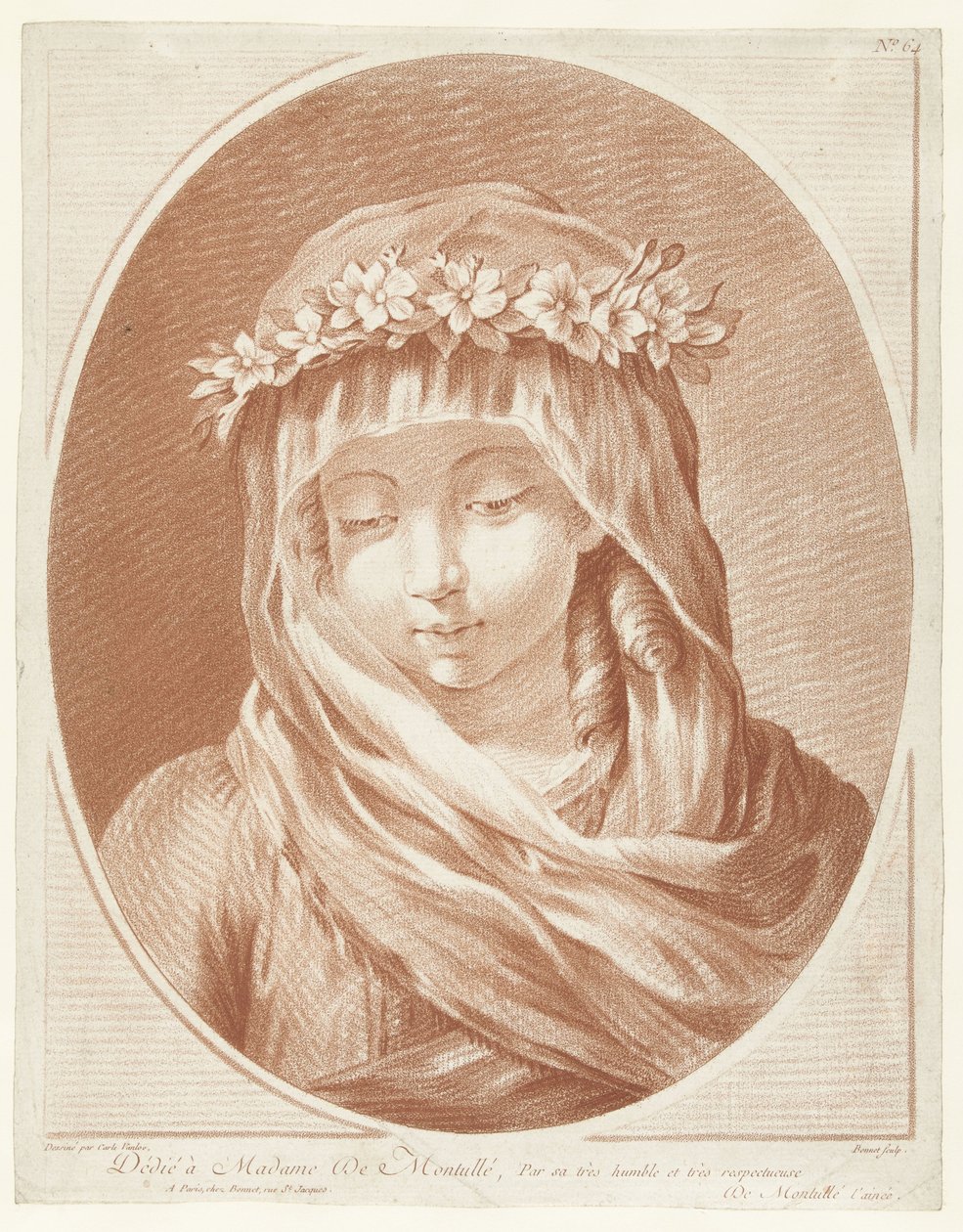 Priesterin von Louis Marin Bonnet