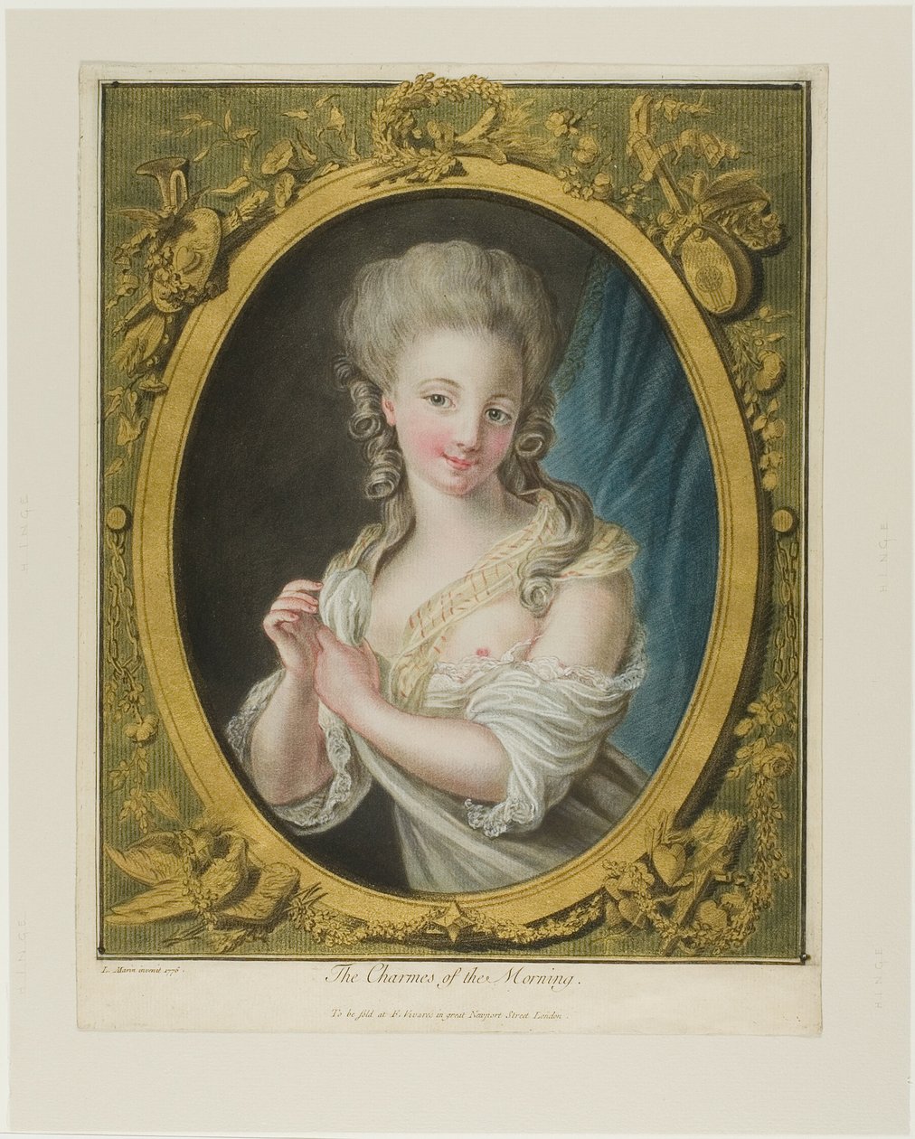 Die Reize des Morgens von Louis Marin Bonnet