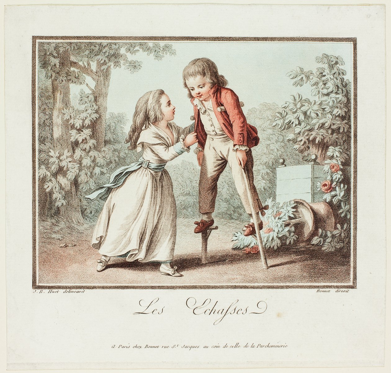 Die Stelzen von Louis Marin Bonnet