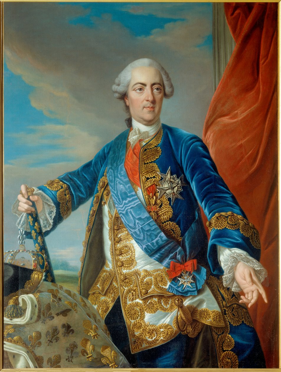 Porträt von Ludwig XV. von Louis Michel van Loo