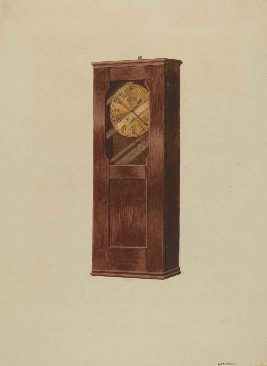 Regaluhr, ca. 1937 von Louis Plogsted