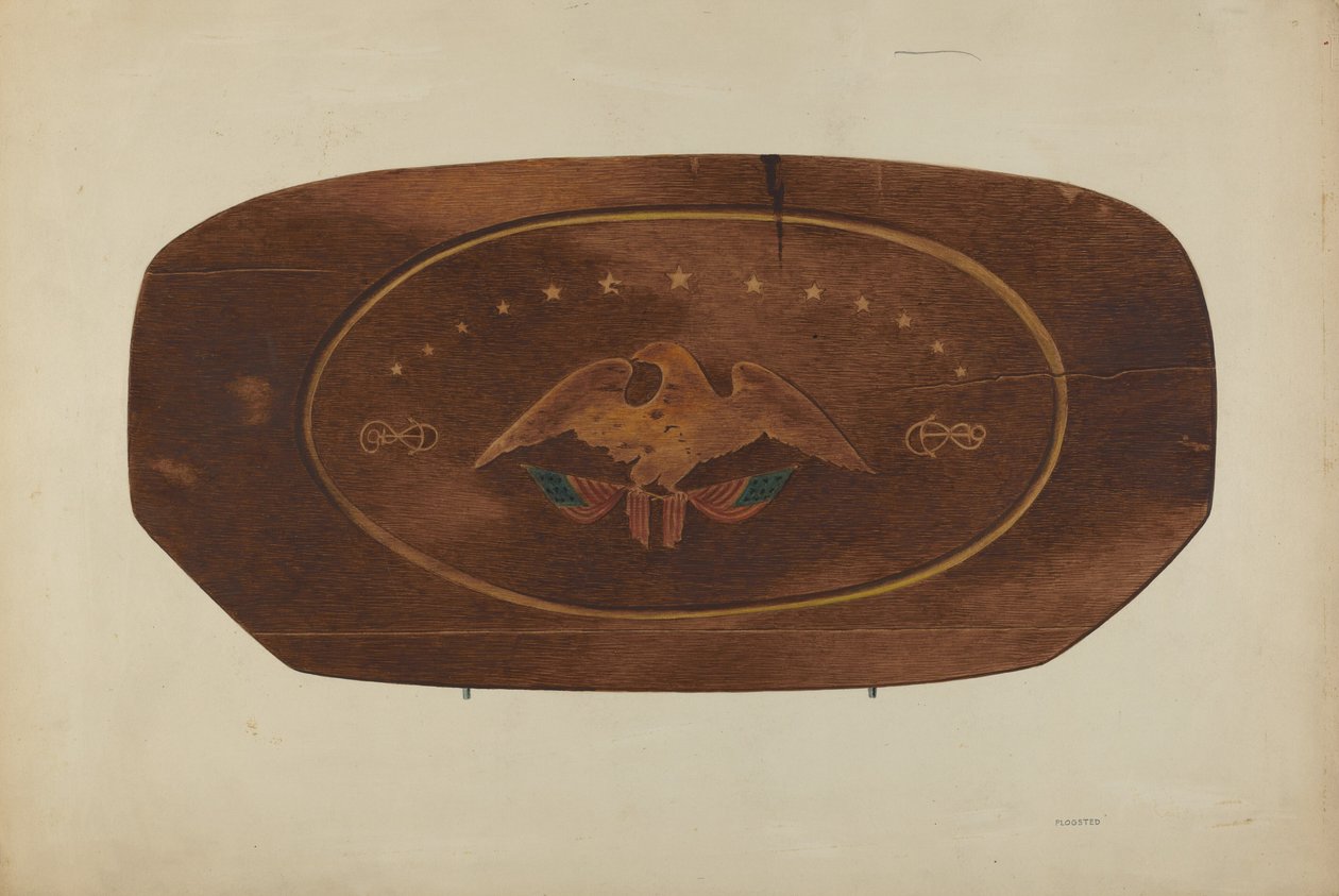 Heckbrett, ca. 1939 von Louis Plogsted
