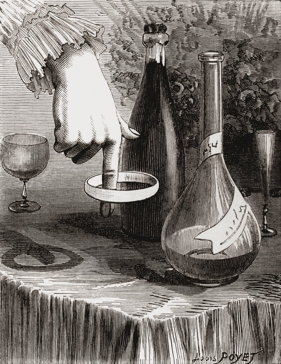 Eine einfache Demonstration der Zentrifugalkraft von Louis Poyet