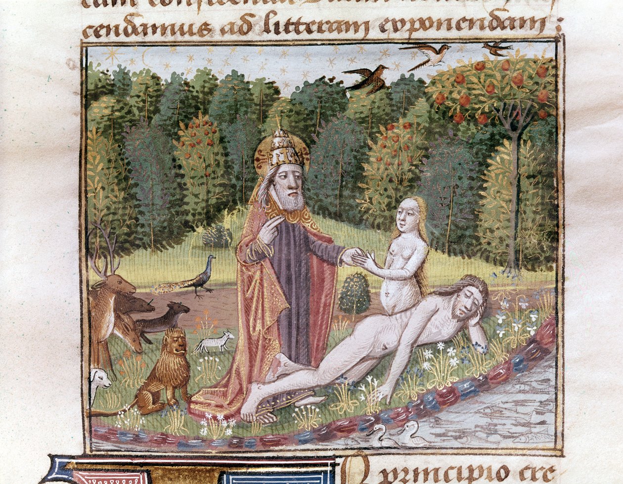 Erschaffung Evas von Louis Raquier