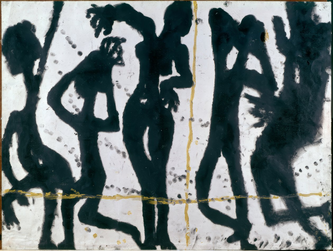 Komposition. Fünf Figuren von Louis Soutter