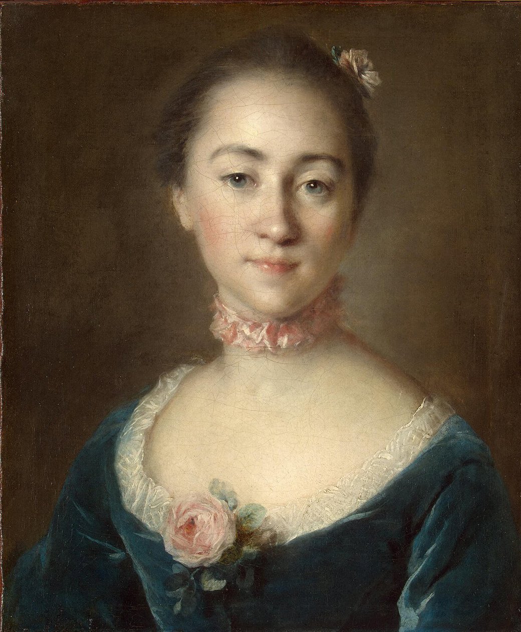 Porträt der Gräfin Ekaterina Golovkina von Louis Tocqué