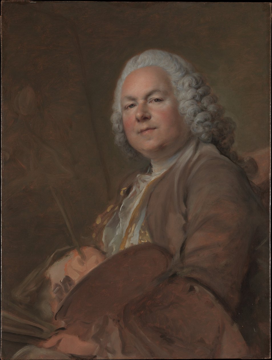Porträt von Jean-Marc Nattier von Louis Tocqué