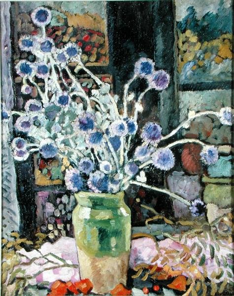 Blumenstrauß am Fenster von Louis Valtat