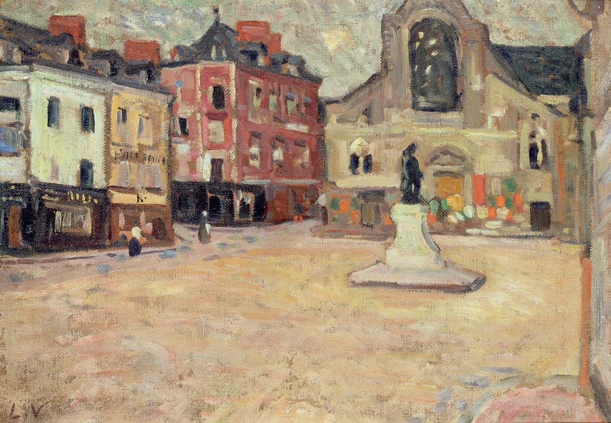 Place de Bernay von Louis Valtat