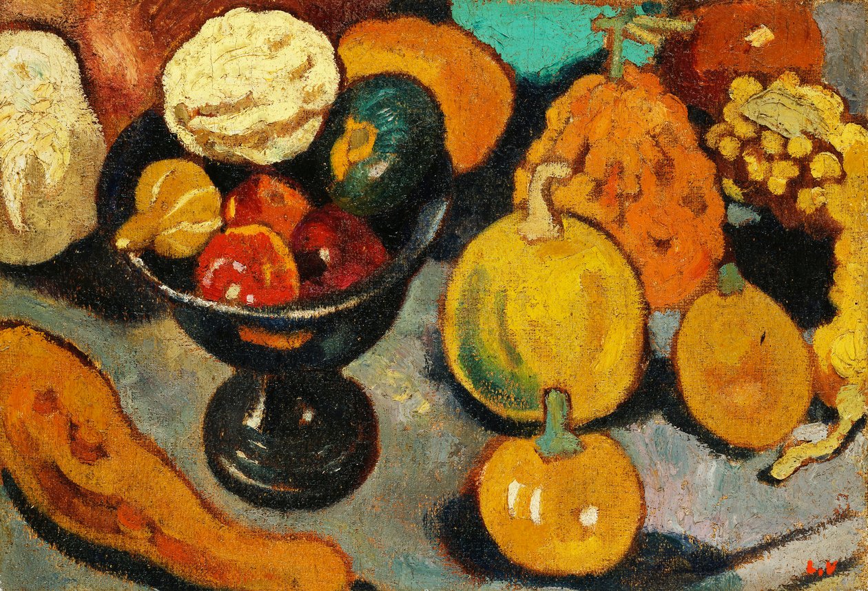 Stillleben, Obstschale von Louis Valtat
