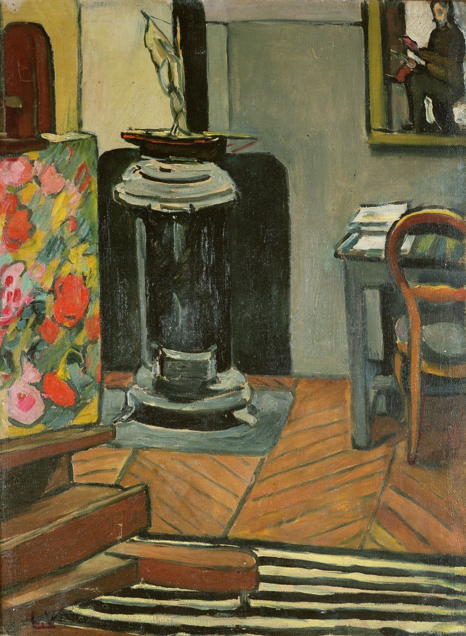 Der Ofen im Atelier von Louis Valtat