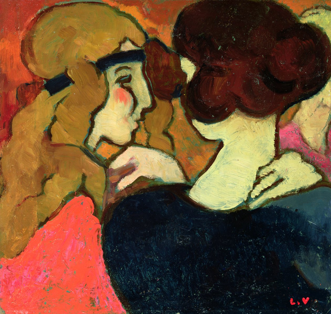 Zwei Freunde von Louis Valtat