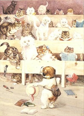 In der falschen Klasse von Louis Wain