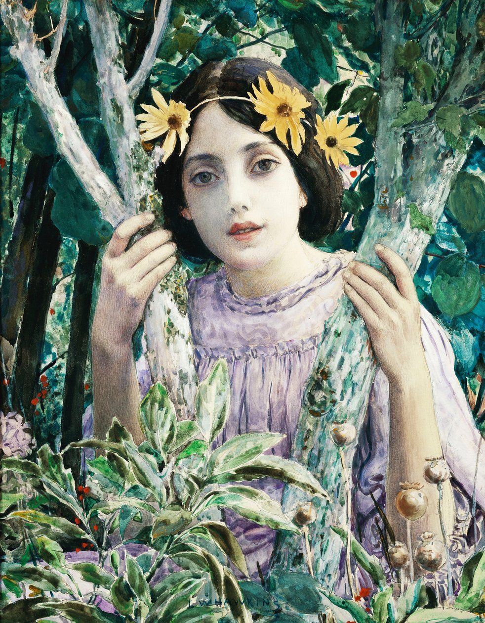 Idylle von Louis Welden Hawkins