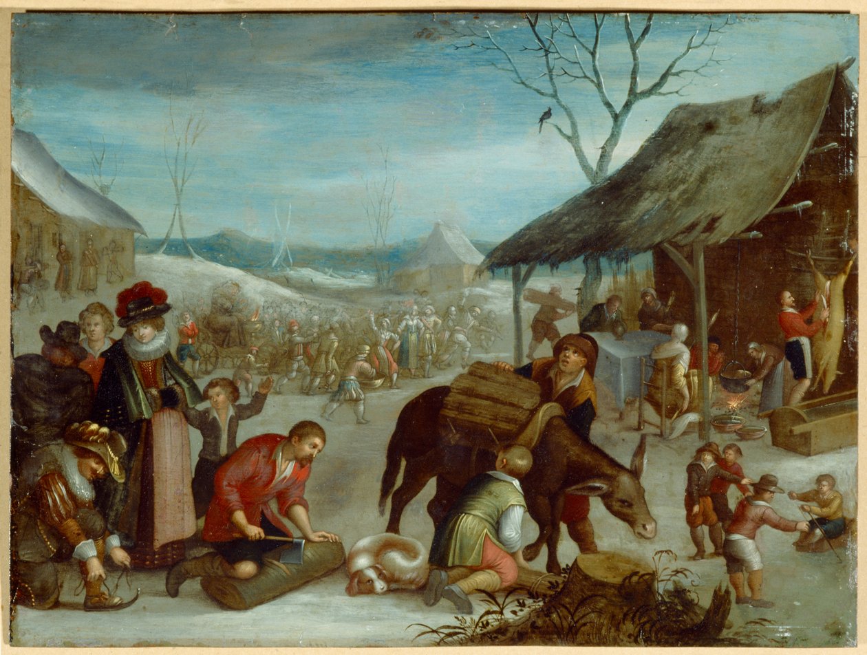 Winter von Louis de (circle of) Caullery