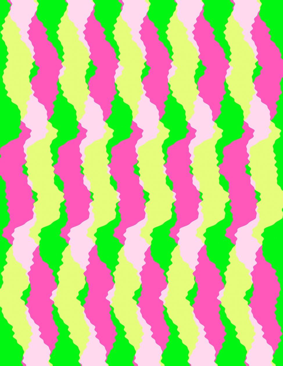Funky Stripes, 2011 von Louisa Hereford
