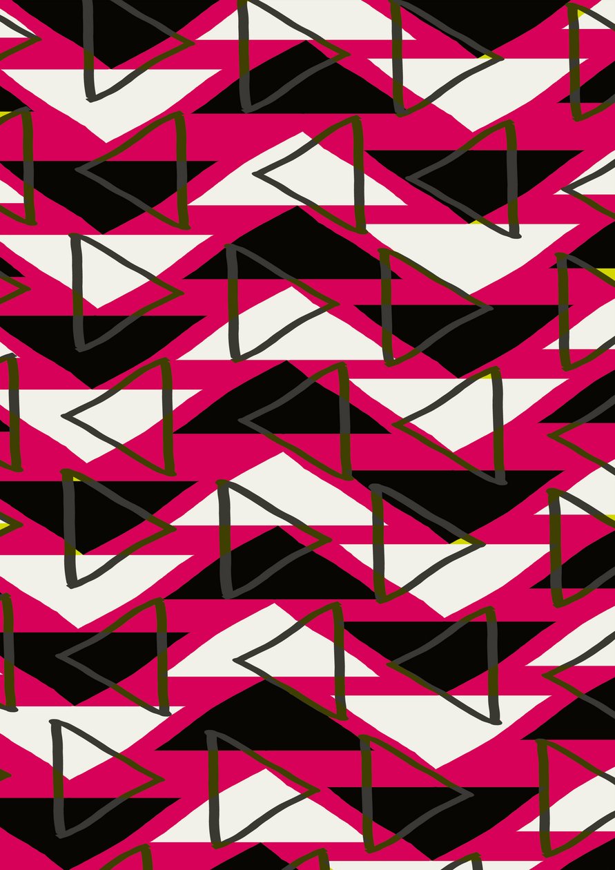 Dreiecke (digital) von Louisa Hereford