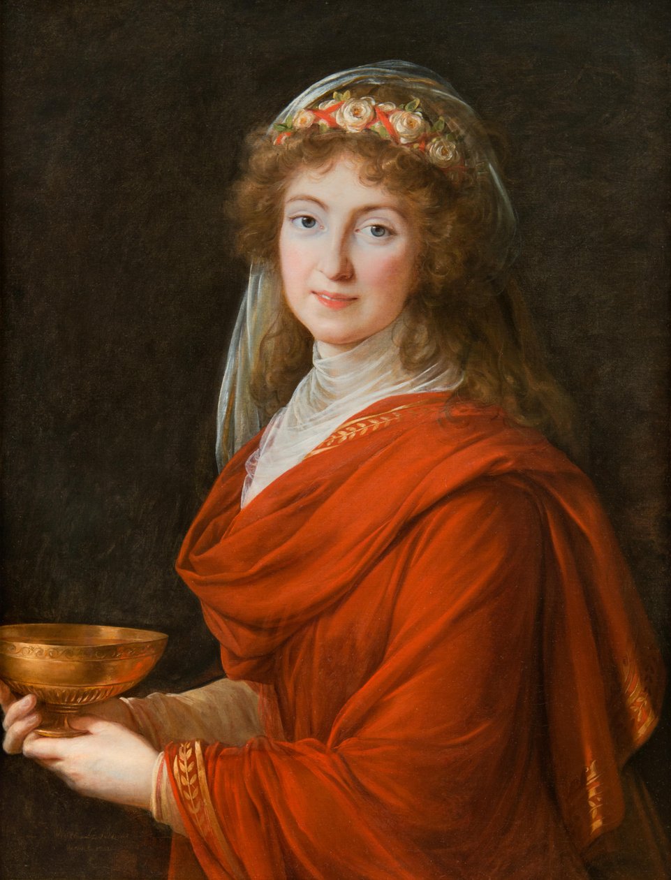 Porträt der Gräfin Siemontkowsky Bystry von Elisabeth Louise Vigee Lebrun