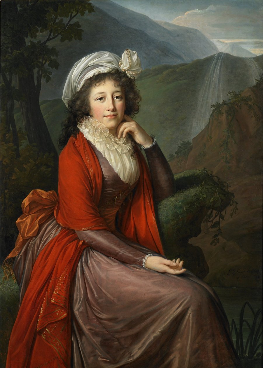 Porträt der Gräfin Maria Theresia Bucquoi von Elisabeth Louise Vigee Lebrun