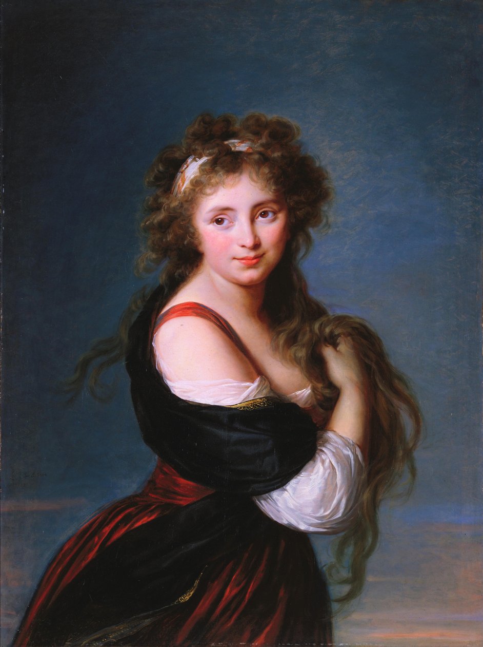 Porträt von Hyacinthe-Gabrielle Roland von Elisabeth Louise Vigee Lebrun