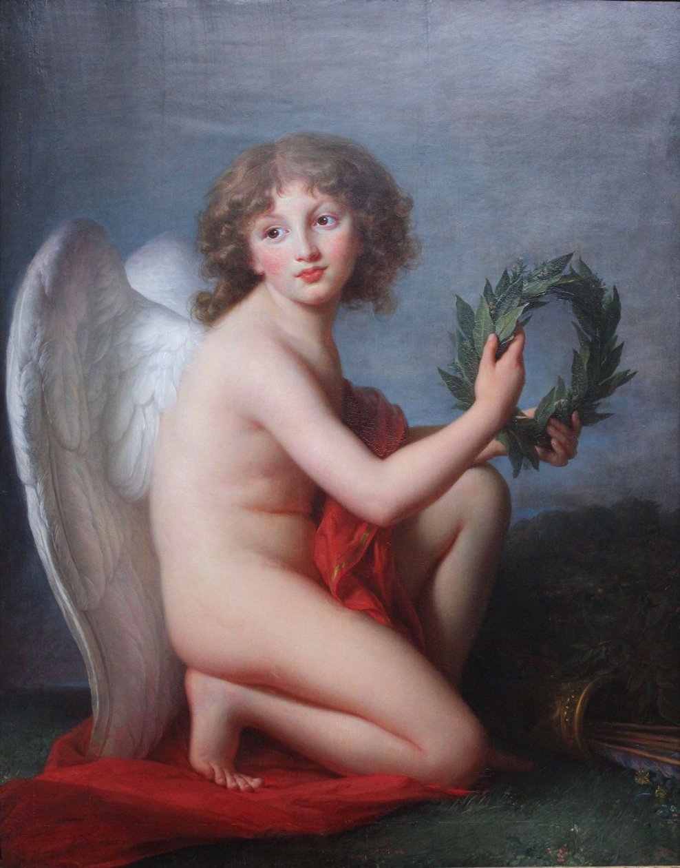 Porträt von Prinz Heinrich Lubomirski als Genius des Ruhms von Elisabeth Louise Vigee Lebrun