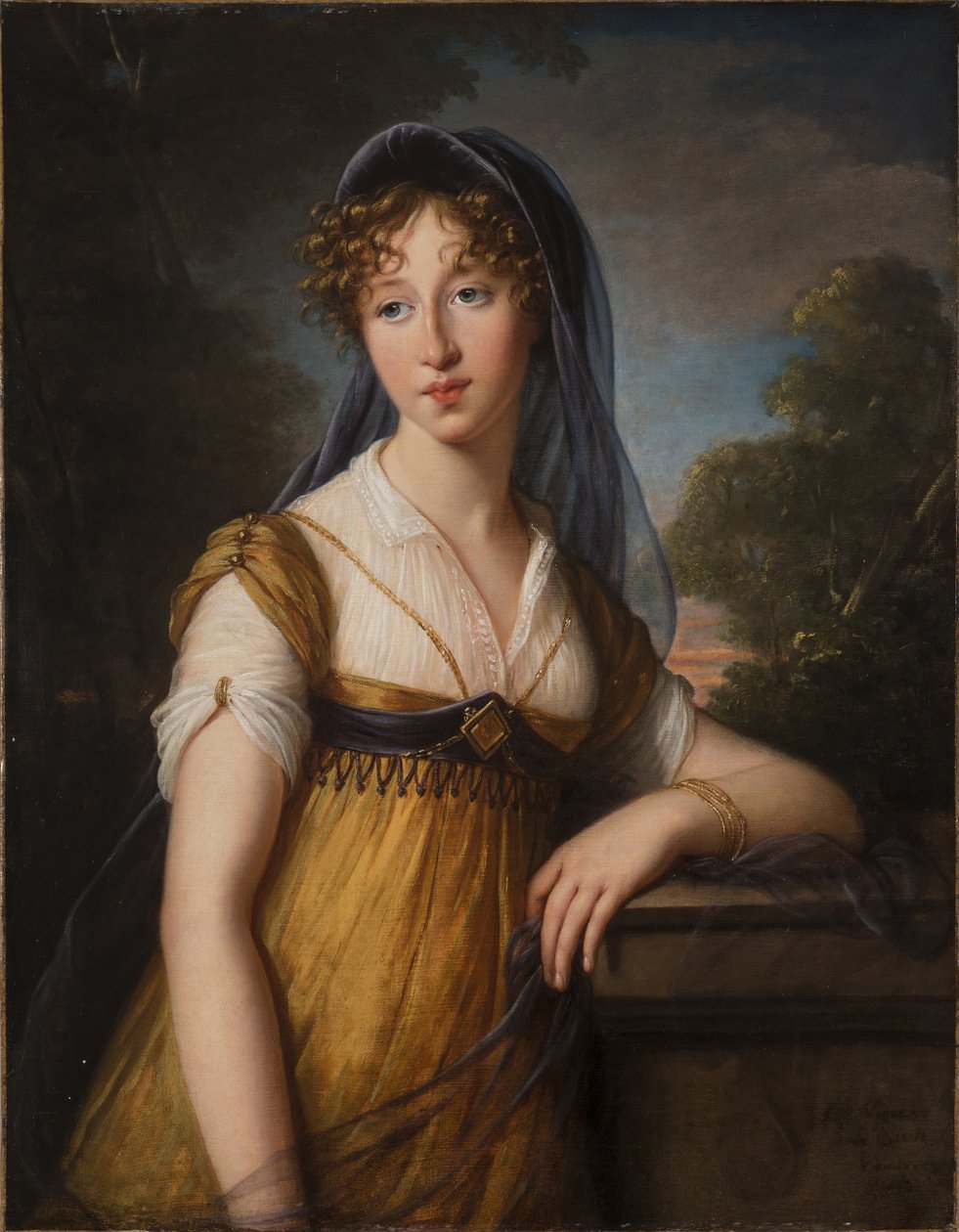 Porträt einer Frau von Elisabeth Louise Vigee Lebrun