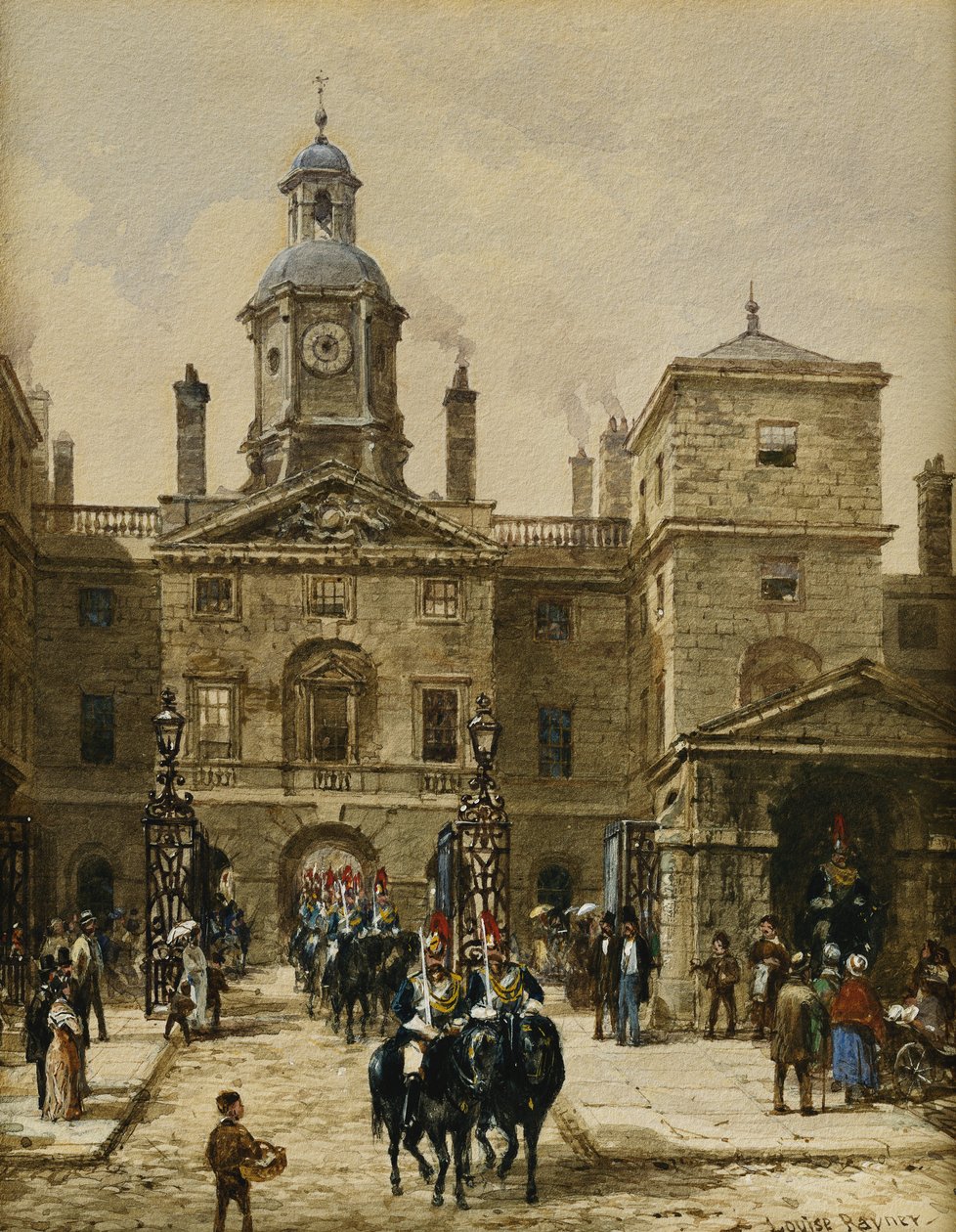 Horse Guards Parade von Louise Ingram Rayner