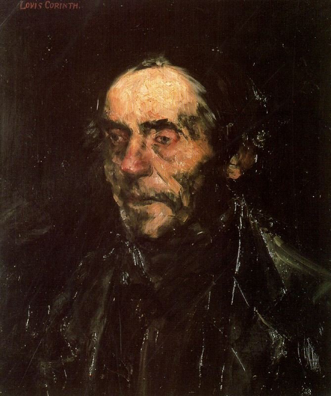 Alter Mann von Lovis Corinth