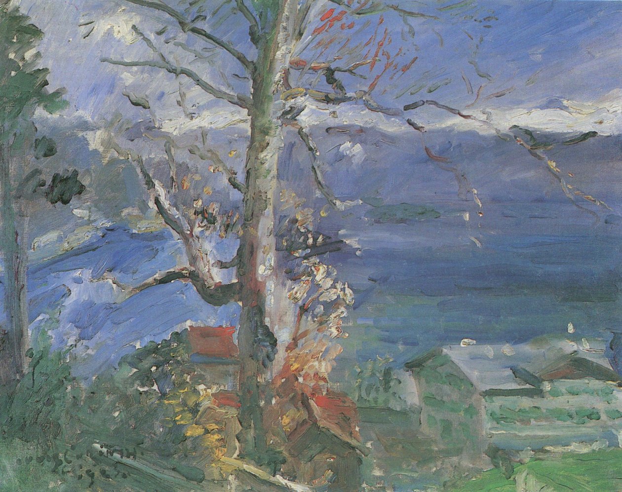 Baum am Walchensee von Lovis Corinth