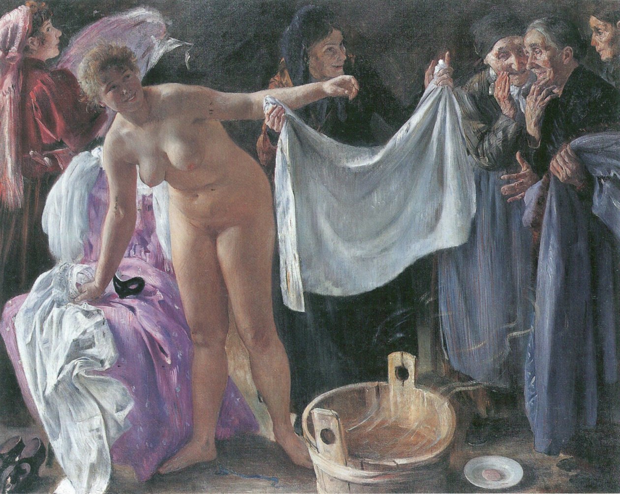 Die Hexe von Lovis Corinth