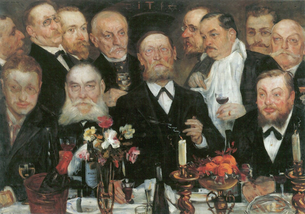 Die Logenbrüder von Lovis Corinth