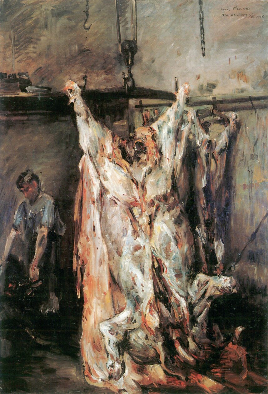 Geschlachteter Ochse von Lovis Corinth
