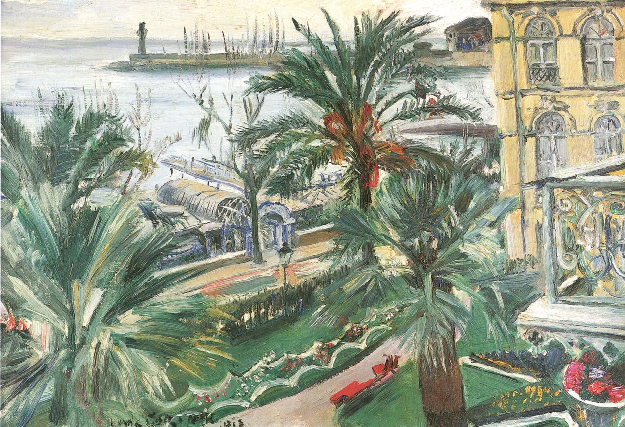 Menton, Frankreich von Lovis Corinth